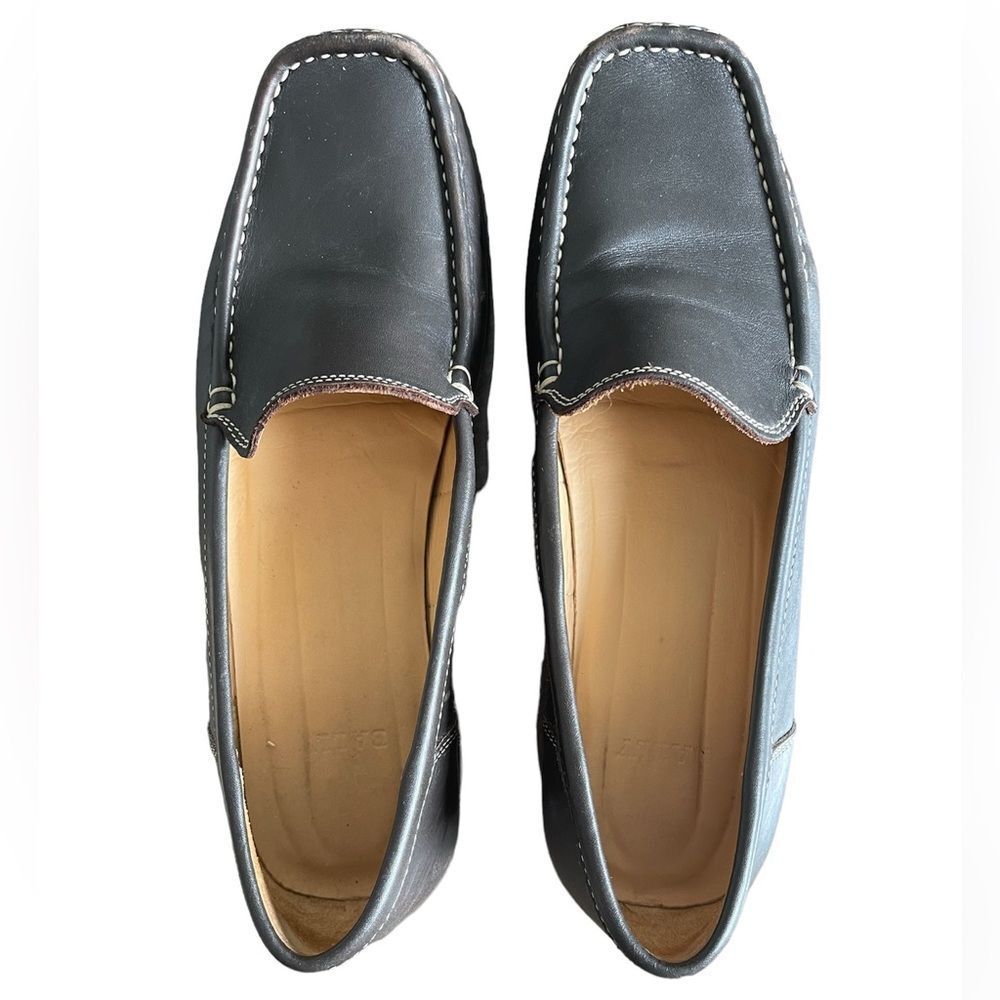 Bally Of Switzerland Delos Chocolate Brown Driving Loafers Size 37.5 - Picture 9 of 12